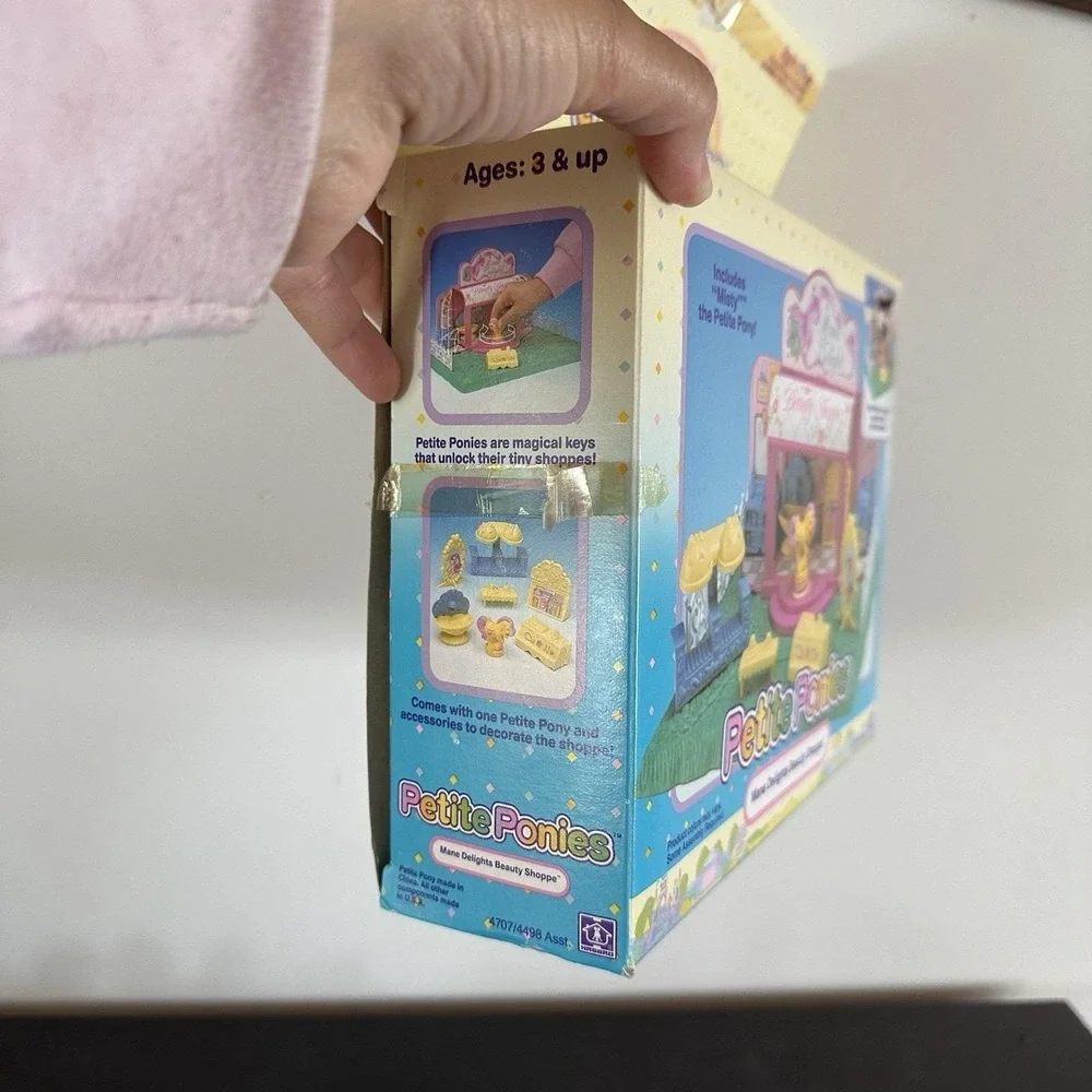 My Little Pony PETITE PONIES Happy Hoof Market W/ Box Hasbro 1989 Missing Pieces